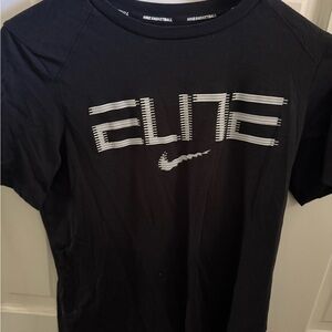 Nike Boys XL Black Elite Basketball T-Shirt